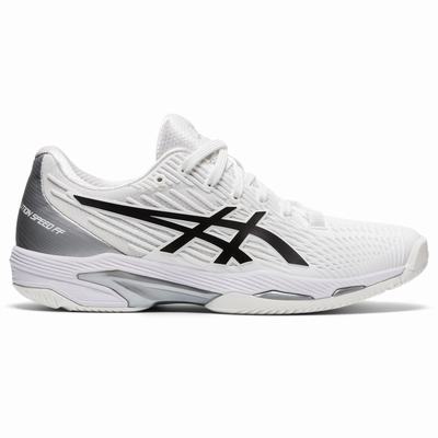 Női Asics Solution Speed FF 2 Teniszcipő AS6485037 Fehér/Fekete